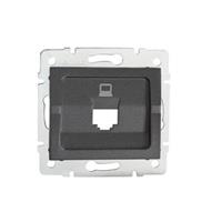 LOGI Adaptér datové zásuvky 1xRJ45 - grafit